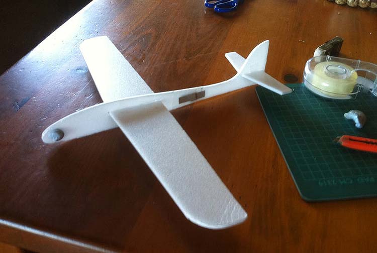 DIY tutorial - Home-made Glider using Depron Foam