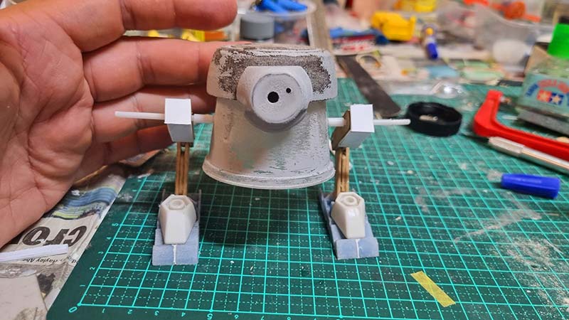 Scratch-built robot - progress